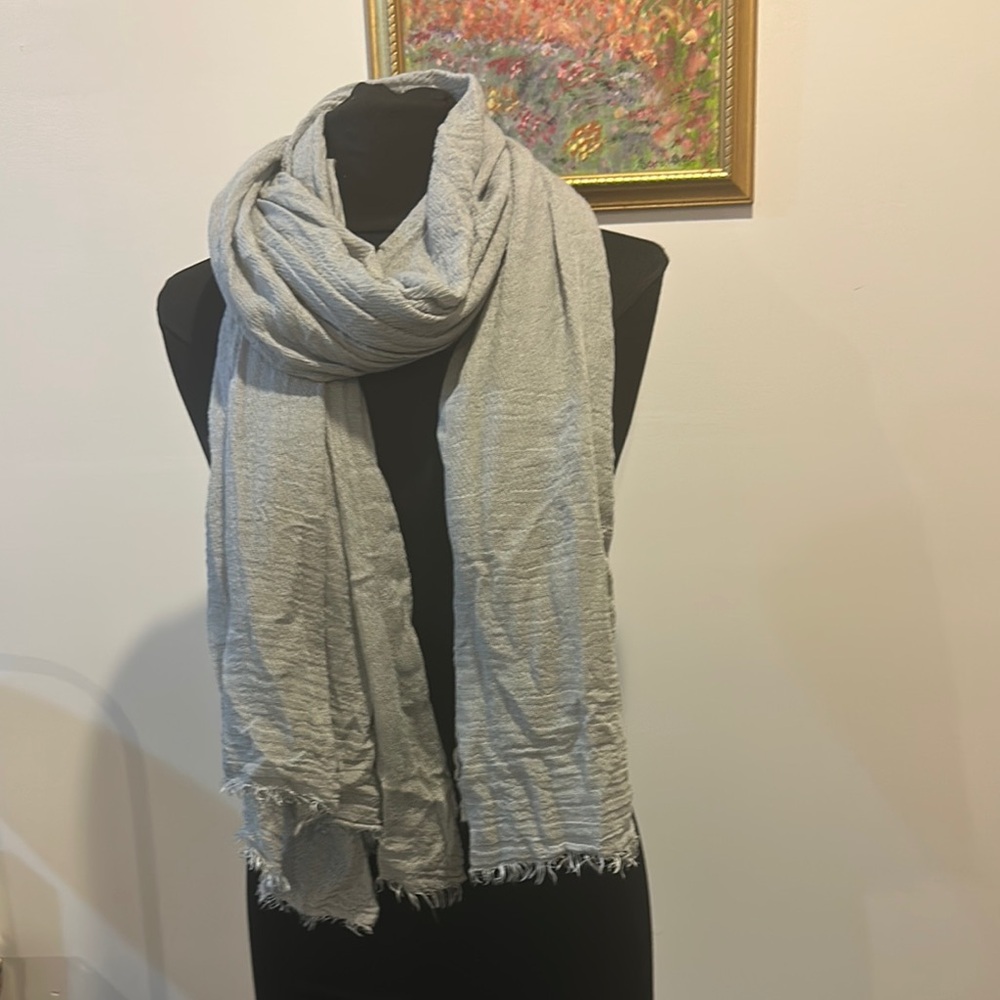 Renoma Elegant Gray large Scarf